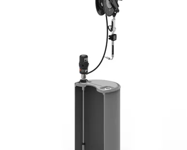 фото Комплект с насосом 5.5:1 для бочки 200 л