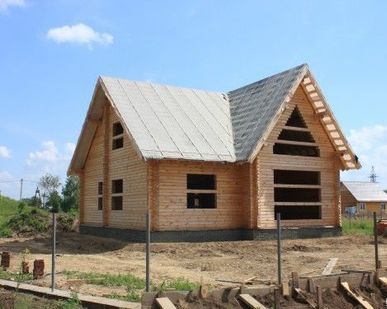 фото Дома из профилированного бруса