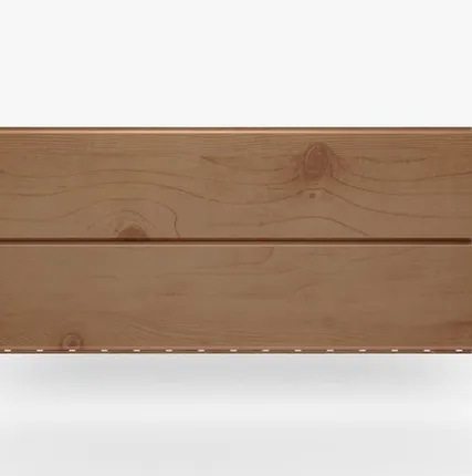 Фото №0 Сайдинг Металлический сайдинг «Евробрус» покрытие 3D сосна Россия, 0.45-0.5 мм