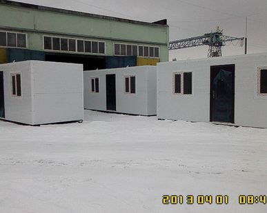 фото №БП-013. Блок контейнер 6*2.4м (Офис, Бытовкаиз сэндвич панели)