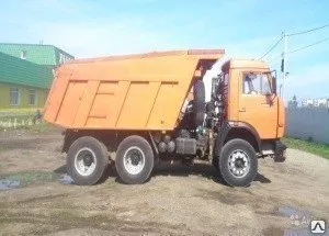 фото Вывоз мусора самосвалом