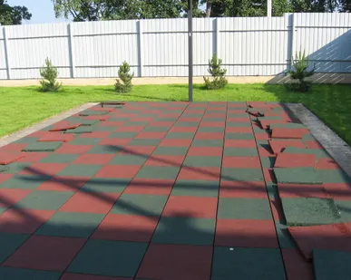 фото Плитка из резиновой крошки