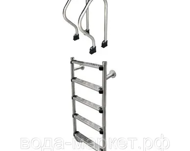 фото Лестница Aquaviva SP-515 (5 ступ.) из 2-х элементов