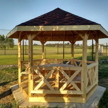 Фото №0 Беседка из дерева 007