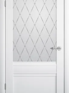 фото Межкомнатные двери ALBERO "Рим" Белый (ДО) Мателюкс Гранд