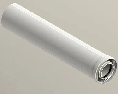 фото Элемент удлинительный для конденсационных котлов диам.60/100L 500 мм