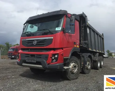 фото Рама самосвал Volvo FMX 8x4 вольво