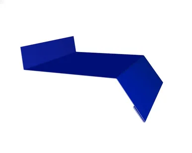 фото Отлив простой 250 0,45 PE с пленкой RAL 5002 ультрамариново-синий