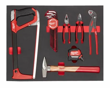 фото Набор инструментов общеслесарный Milwaukee GENERAL TOOLING FOAM SET - 15 PC