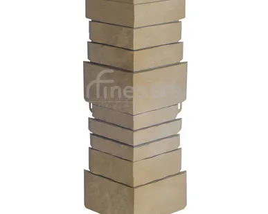 фото Наружный угол к фасадным панелям камень скалистый Альпы Н 450х140мм