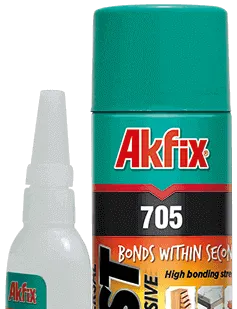 фото Набор для склеивания Akfix 705 (В100 гр + 400 мл) (24шт)