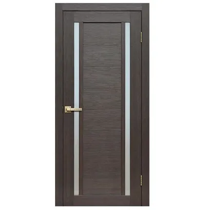 Фото №0 Дверь межкомнатная 203 (La Stella) стекло матовое, экошпон, Дуб Мокко 2000х800мм