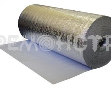 фото Утеплитель ИЗОСИБ  ППИ- ПЛ4 металл.лавсан  (шир 1м - 30м2) П