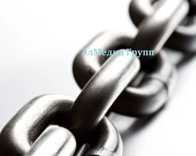 фото Цепи металлические различного диаметра