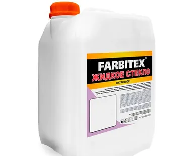 фото Жидкое стекло 14 кг ФАРБИТЕКС (1/1)