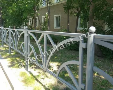 фото Пешеходное ограждение П-О3 «Исток» в сборе, пог.м