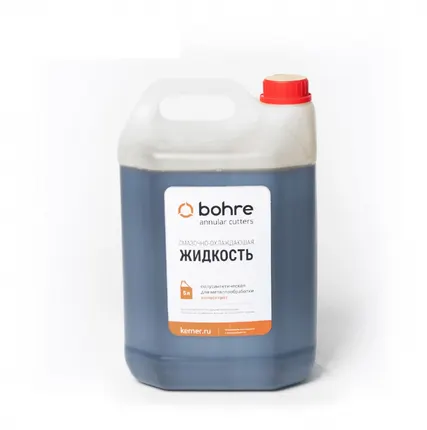 Фото №0 Смазочно-охлаждающая жидкость СОЖ Bohre (концентрат 1:10) 5 л.
