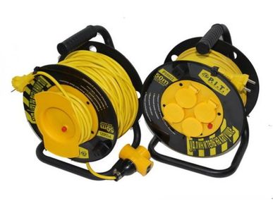 фото Удлинитель на катушке P 55022 (50м. 4 розетки, 2х1,5мм) P.I.T.