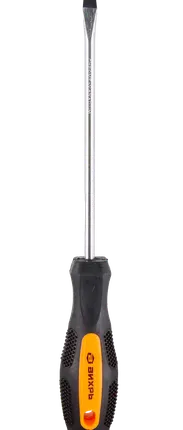 Фото №0 Отвёртка шлицевая ВИХРЬ SL6 150мм