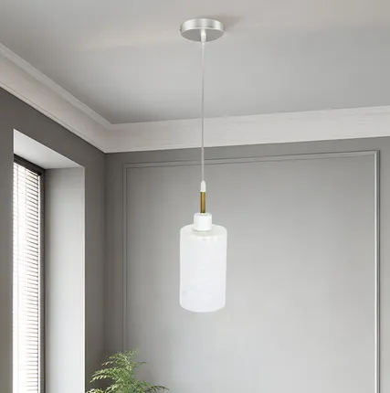 Фото №0 Светильник подвесной Brilliant light XA3292-1 Е27, белый