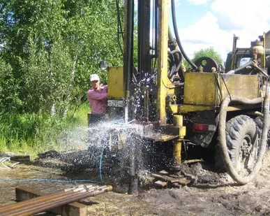 фото Бурение на воду