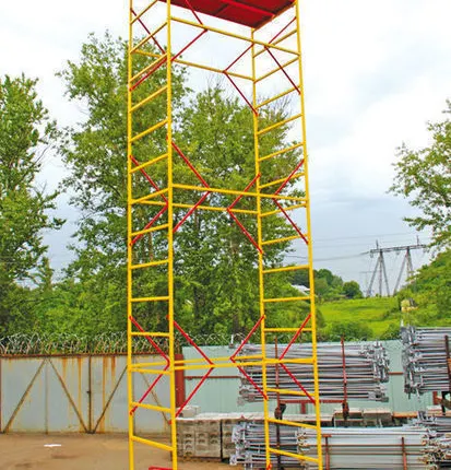 Фото №0 Вышка-тура строительная площадка 1х2м (H= 5,3 м)