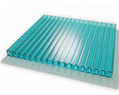 фото Сотовый поликарбонат PRIMAVERA Бирюза 8 мм (2,1*12 м)