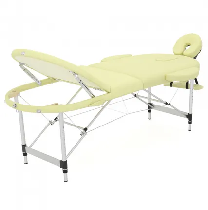 Фото №0 Стол массажный складной JFAL03 3-х секционный, цвет бежевый MedMos