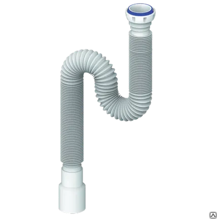 Фото №0 Гибкое соединение 1200мм 40х40/50 с гайкой 1 1/2"