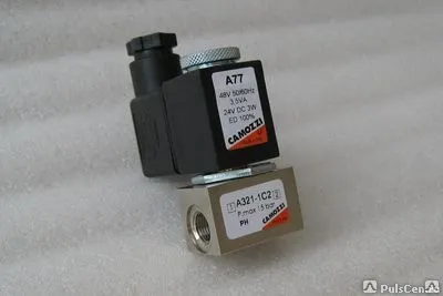 Фото №0 Пневмораспределитель CAMOZZI А321-1С2 (2/2 с эл.магнитом 48V AC, 24V DC)