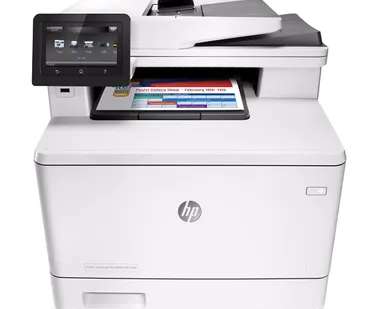 фото МФУ HP Color LaserJet Pro M377DW M5H23A, цветной принтер/сканер/копир, 
A4,
