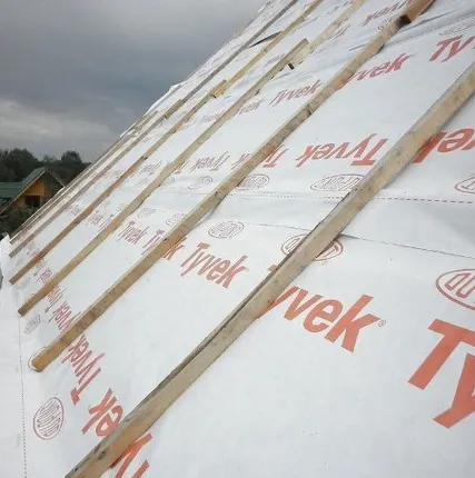 Фото №0 Монтаж паро- гидроизоляции