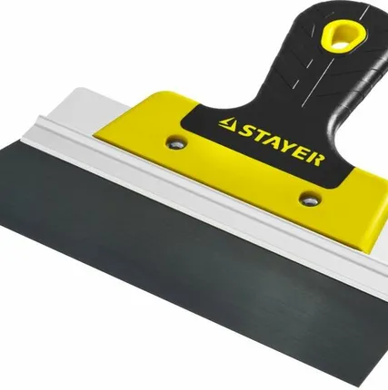 Фото №0 STAYER ProFLat 200 мм, Фасадный шпатель,