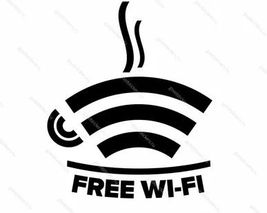 фото Наклейка «FREE Wi-Fi»