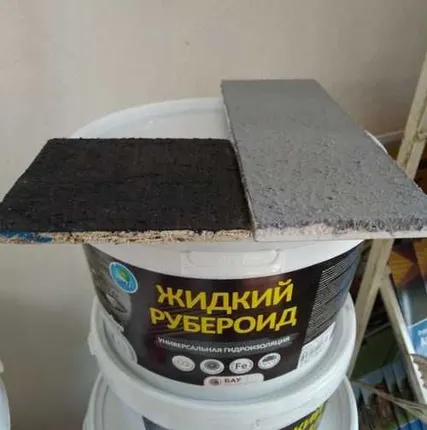 Фото №0 Рубероид жидкий серый БауПро Профи 2,5кг