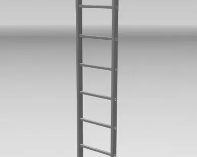 фото Лестница алюминиевая односекционная 1х6