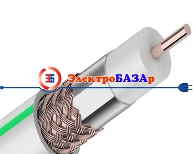 фото Кабель SAT 703 B+CU/CU Cabletech (75 Ом) /100м в бухте/ 01-2431-6