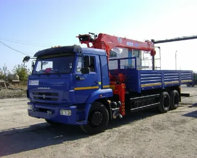 фото Аренда манипулятора стрела 7т