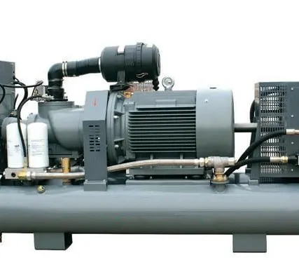 Фото №0 Винтовой компрессор с ресивером DL-5.0/8RS на колёсах (ременный привод)