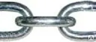 фото Цепь 2мм сварная короткозвенная, цинк, DIN 5685 А