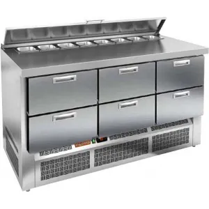 Фото №0 Стол холодильный саладетта HICOLD SLE2-222SN (1/6) О КРЫШКА