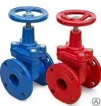 фото Задвижка МЗВ чугунная с обрезиненным клином 30ч39р Ду 50 Ру16