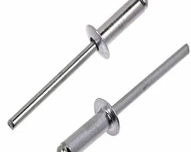 фото Заклепки вытяжные алюминий-сталь 4,8*12 (100шт) Стройбат