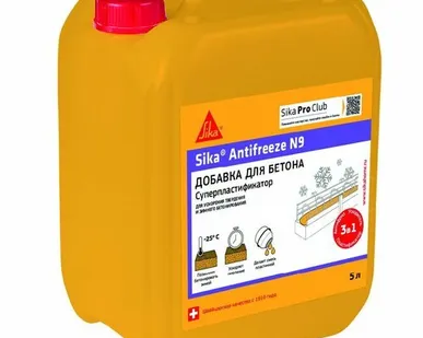 фото Добавка в бетон Sika Antifreeze 5L