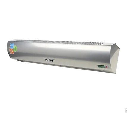 Фото №0 Тепловая завеса Ballu BHC-L10-S06-M (6 кВт), цвет серебро