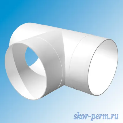 Фото №0 Тройник D125 ПВХ, ERA