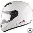 фото Шлем-интеграл LS2 FF352 Single Mono (Gloss White) глянцевый белый