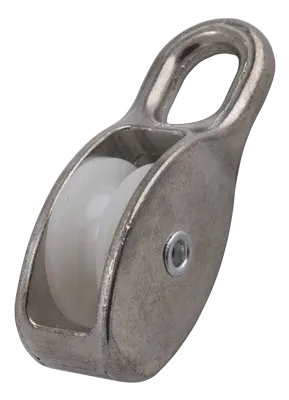 Фото №0 Блок одинарный с нейлоновым роликом 30 мм