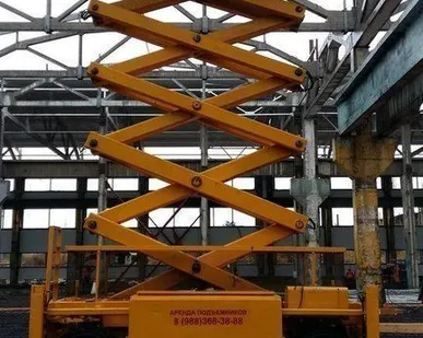 фото Аренда строительной подъемной техники