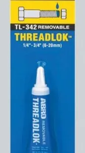 фото ABRO Фиксатор резьбы синий, средней фиксации (6 мл.)